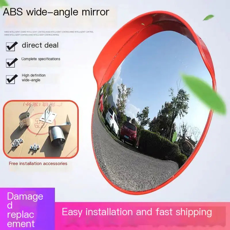 HD Wide Angle Convex Mirror for Traffic Safety