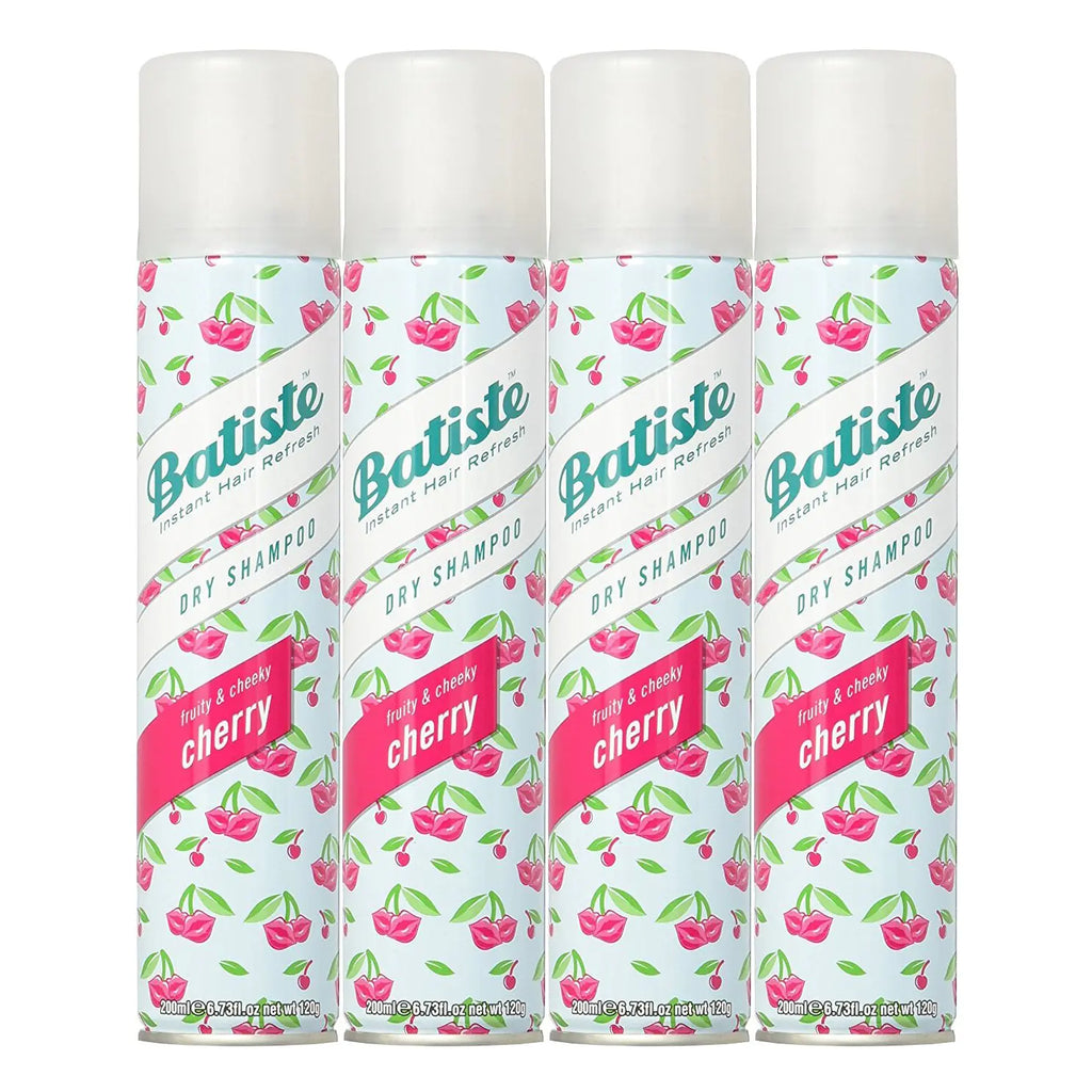 Batiste Dry Shampoo Cherry 6.73 oz (Pack of 4)