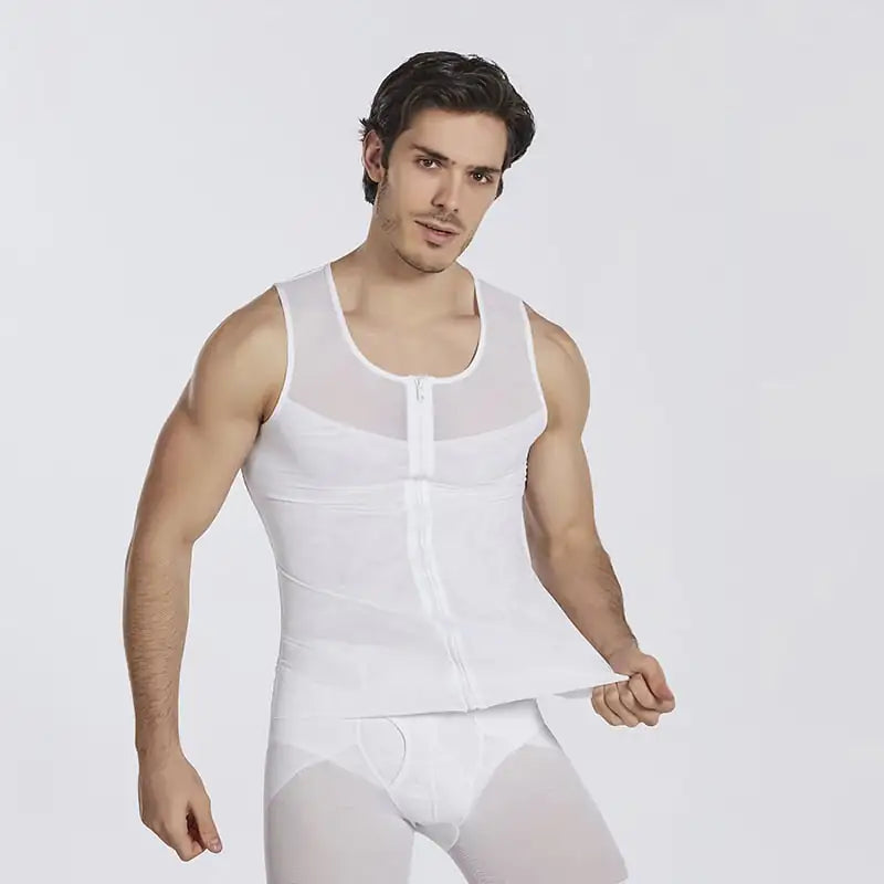 Men's High Elastic Breathable Mesh Zipper Shorts