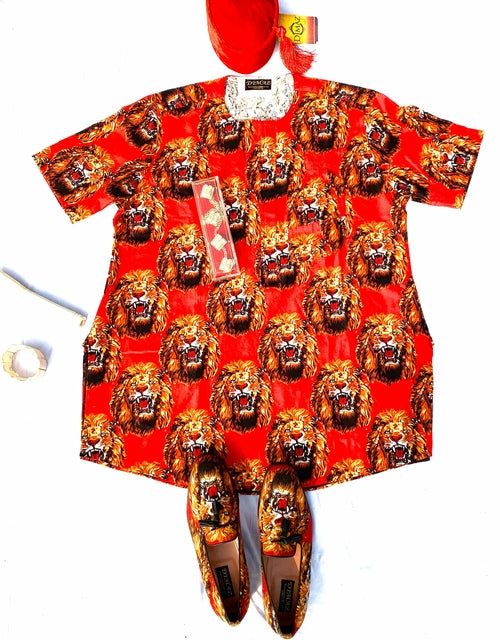 Isiagu/ Lion’s Head African Men’s Shoes