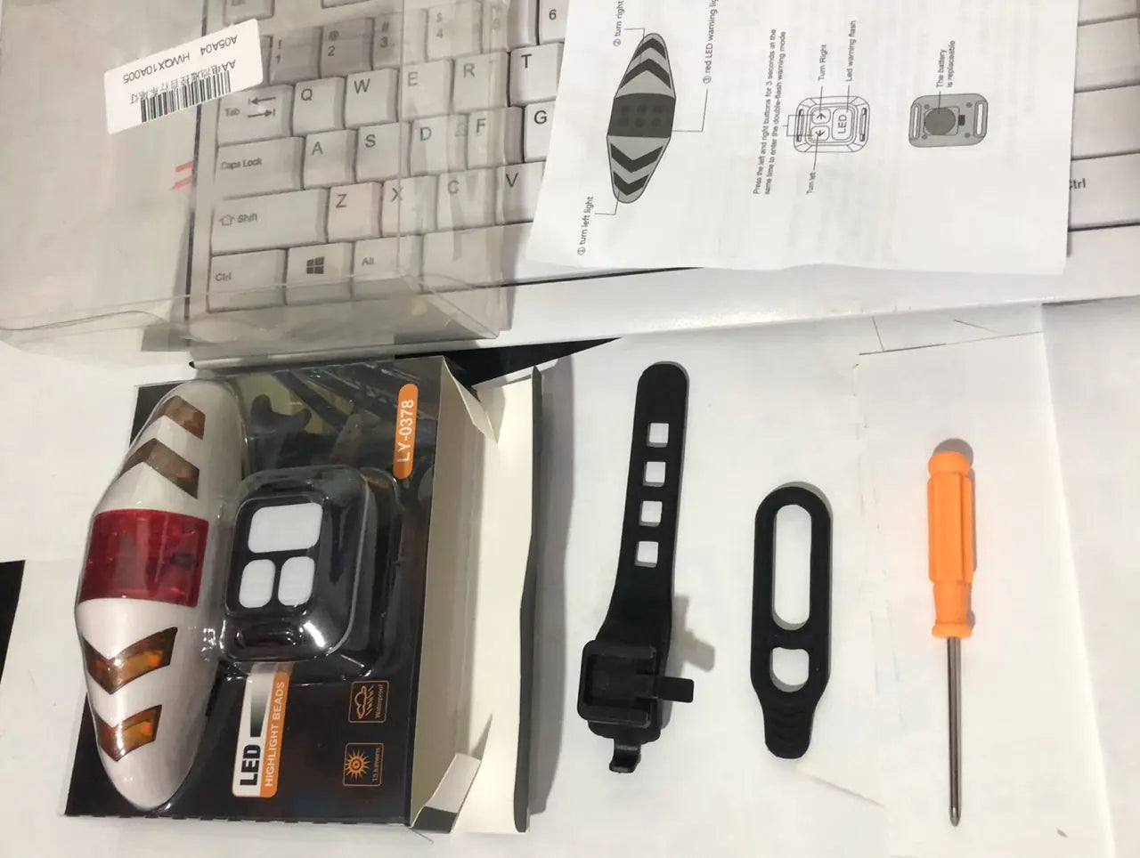 Wireless Remote Control Bicycle Taillight