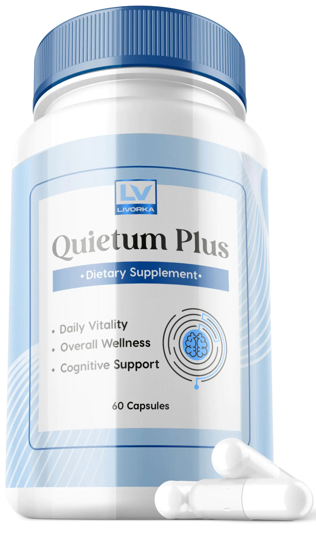 1 Pack - Quietum Plus - Quietum Plus Reviews Quietum Plus Original Quietum Plus 60 Capsules for 30 Days Quietum Plus Advanced Formula QuietumPlus.