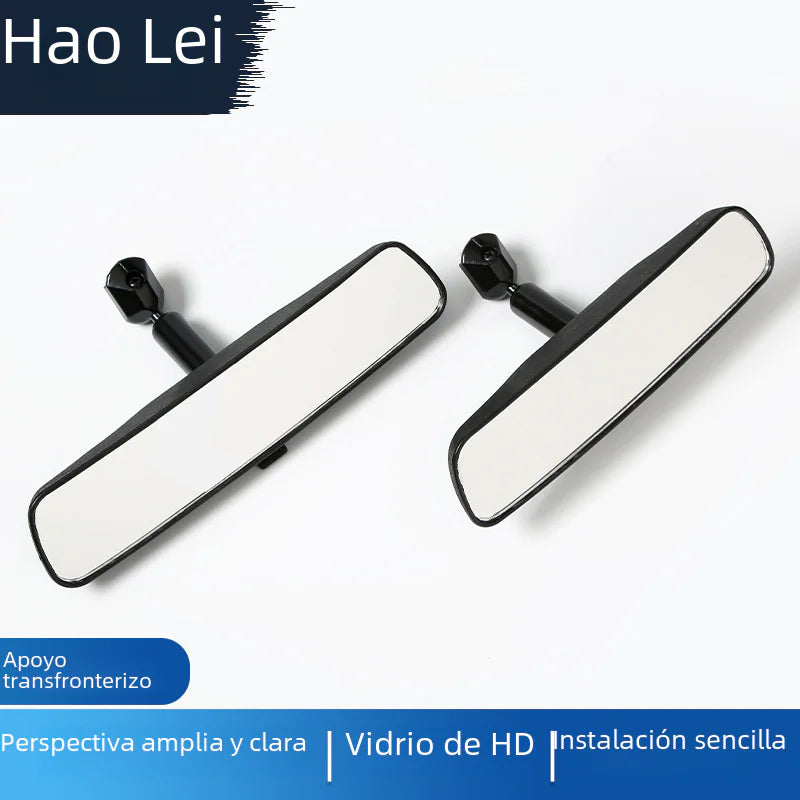 Wide Angle Anti-Glare Rearview Mirror for Cars 8"-10"