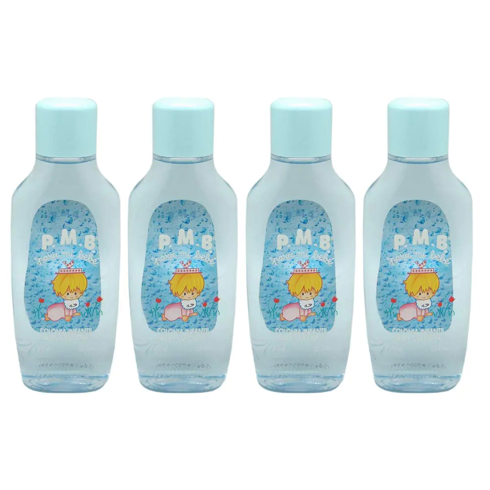 PMB Para Mi Bebe Baby Cologne. Original Scent. Alcohol Free. Gentle and Fresh Fragance for Your Baby. 25 Fl Oz / 750 ml. Pack of 4