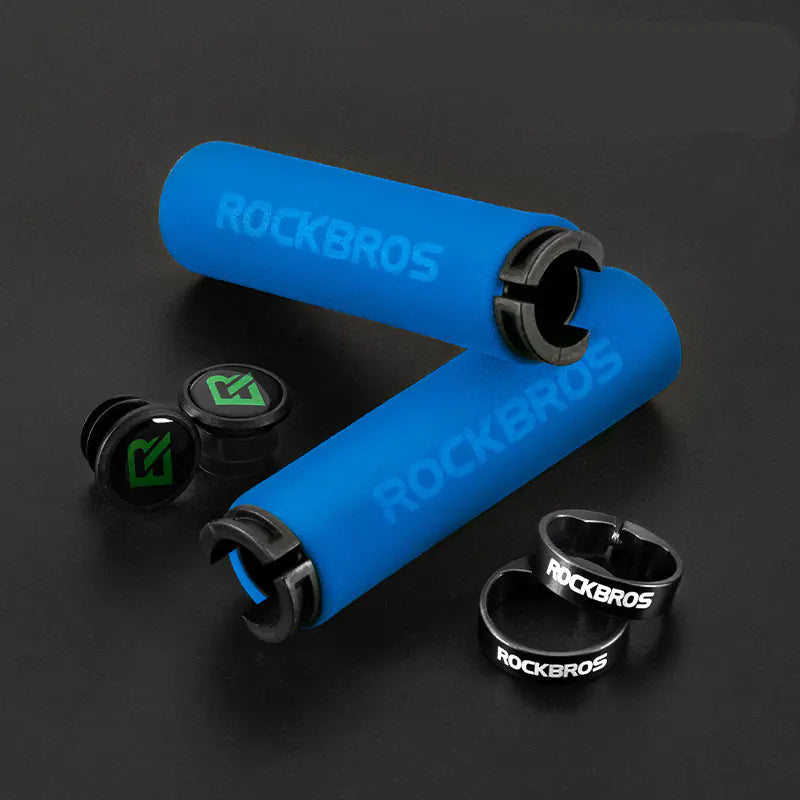 Locke Brothers Silicone Foam Bicycle Handlebar Locks