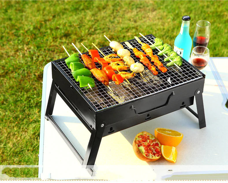 Outdoor Charcoal BBQ Grill