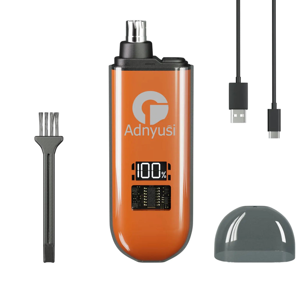 Adnyusi Nose Hair Trimmer for Men Does Not Harm The Nasal Cavity，Nose Hair Trimmer Effortless Trimming Portable Carrying Nose Hair Trimmer for Women Rechargeable Ear and Nose Hair Trimmer