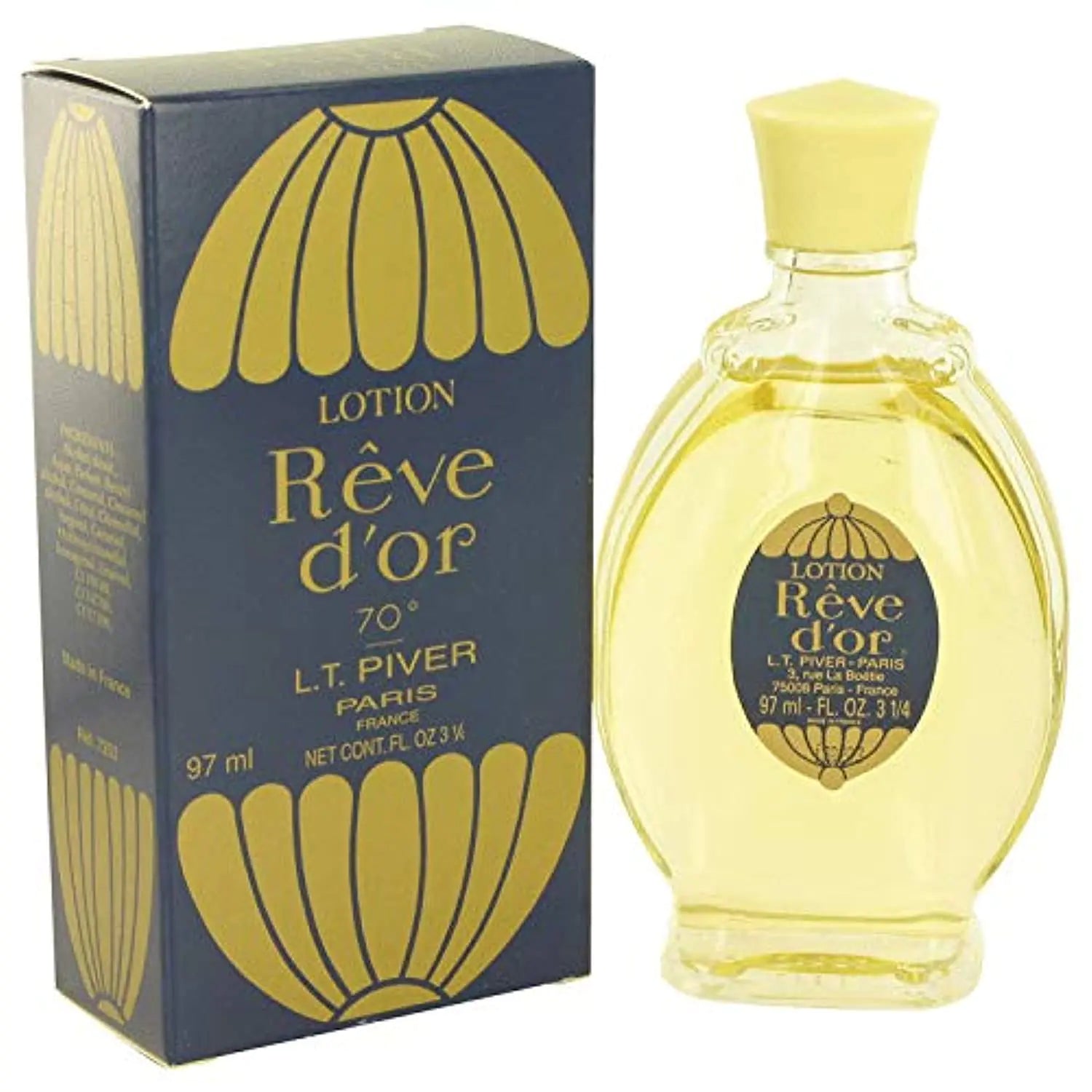 Piver Reve Dor Cologne Splash 3.25 oz for Women
