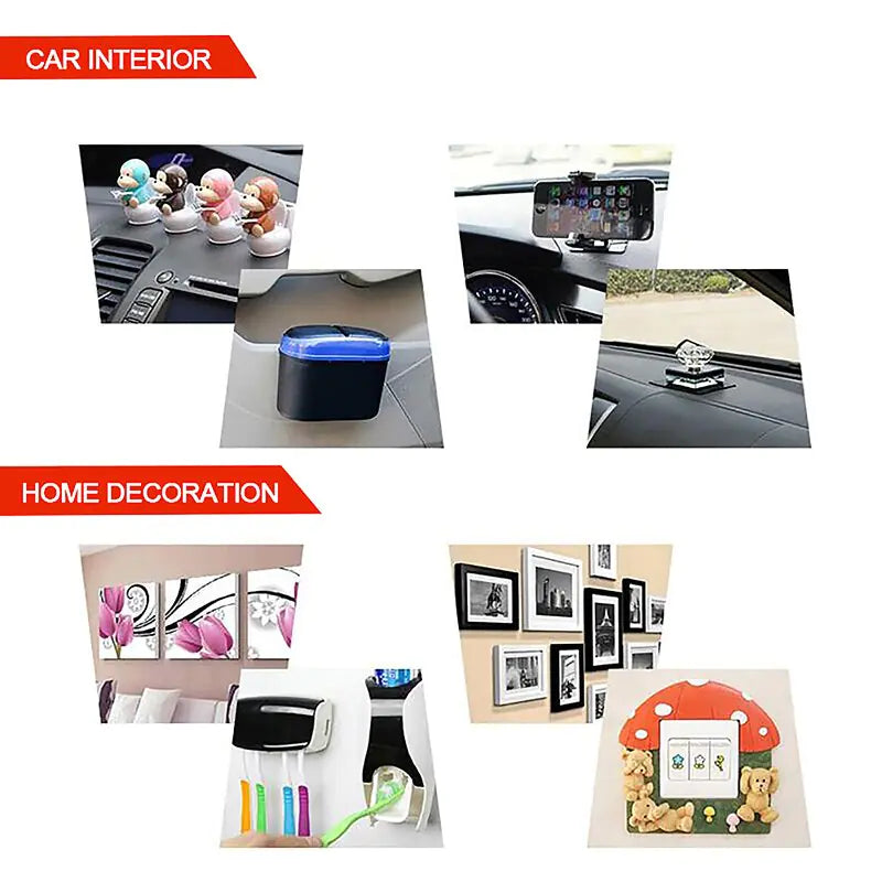 Transparent Double-Sided Tape, Waterproof & Heat Resistant