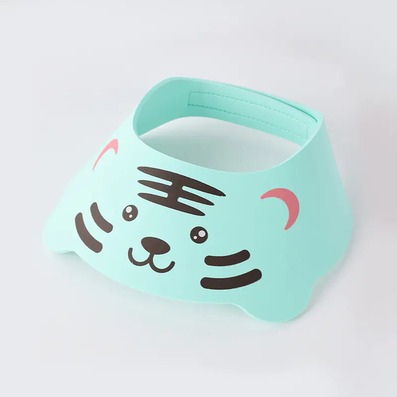 Cartoon Baby Shower Cap for Water Protection (1pc)