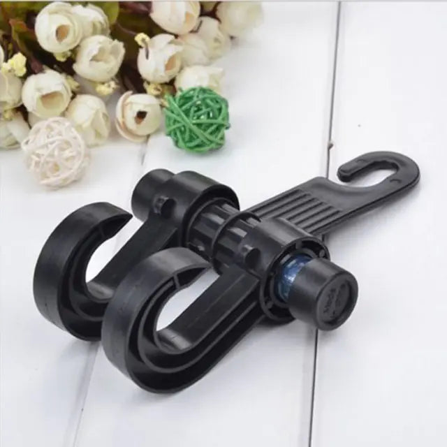 Multifunctional Car Hook for Seat and Trash Storage