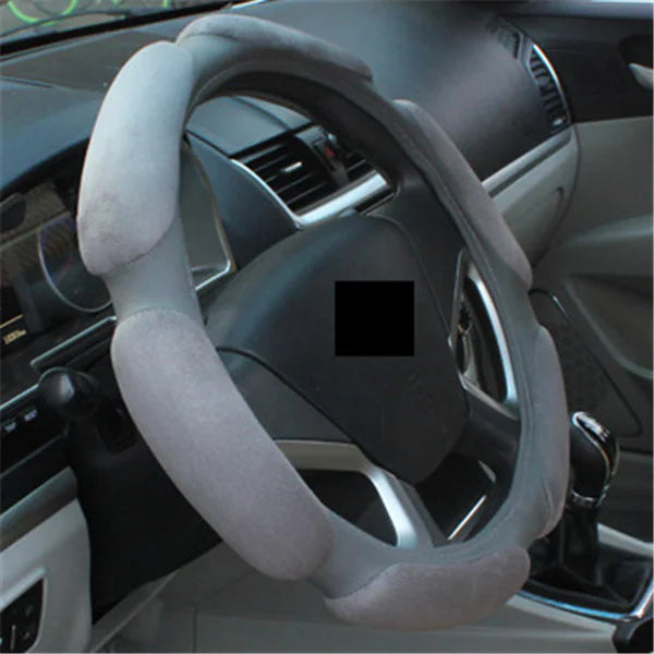 3D Suede Steering Wheel Cover
