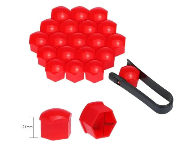 Car Wheel Rim Bolt Protectors and Nut Caps